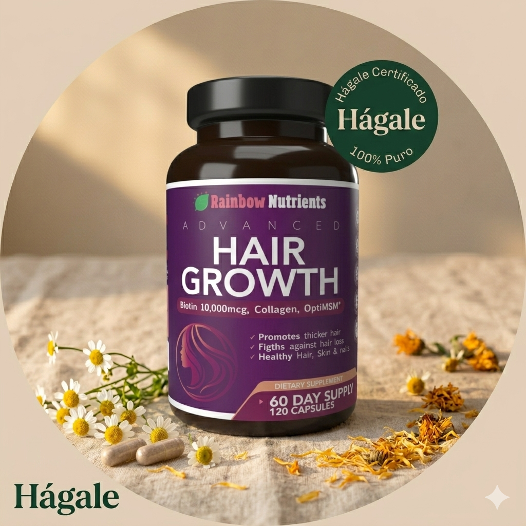 Hair Growth Recontruye tu cabello!