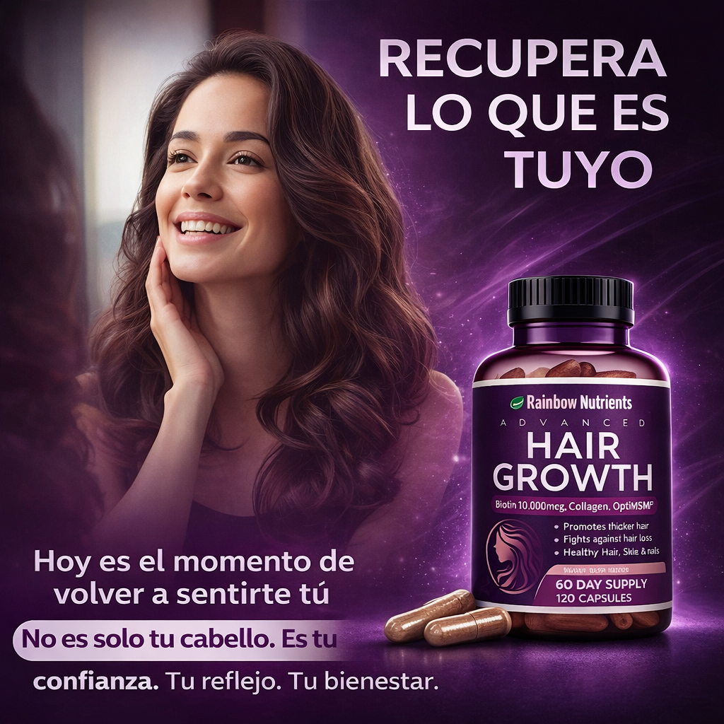 Hair Growth Crecimiento Capilar Natural